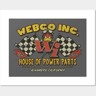 Webco Inc. House of Power Racing Posters and Art